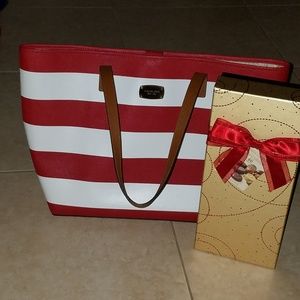 Michael Kors Nautical striped tote medium/large